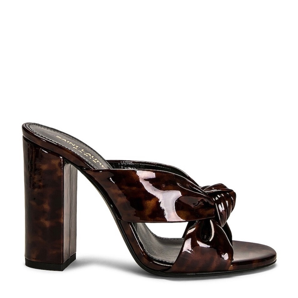 Brand new, never worn YSL Bianca 100 mules